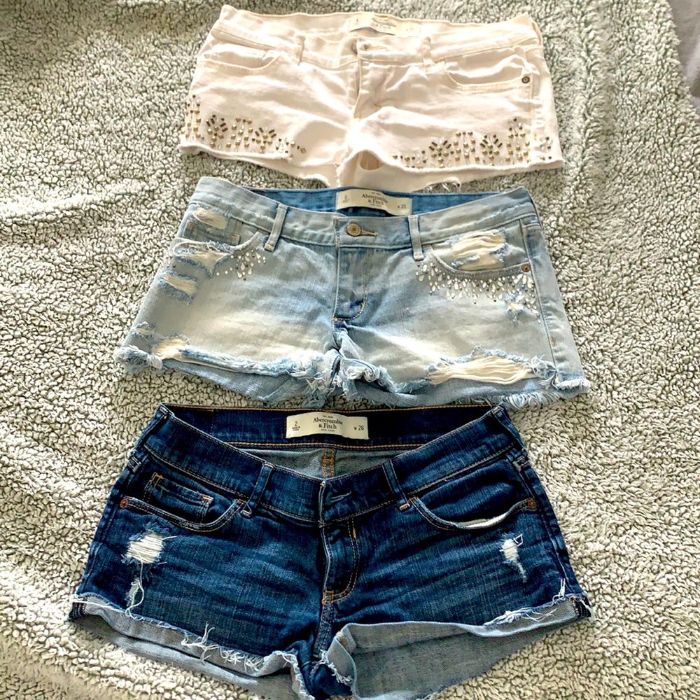A&F Short Shorts (Barely Used) - image 1